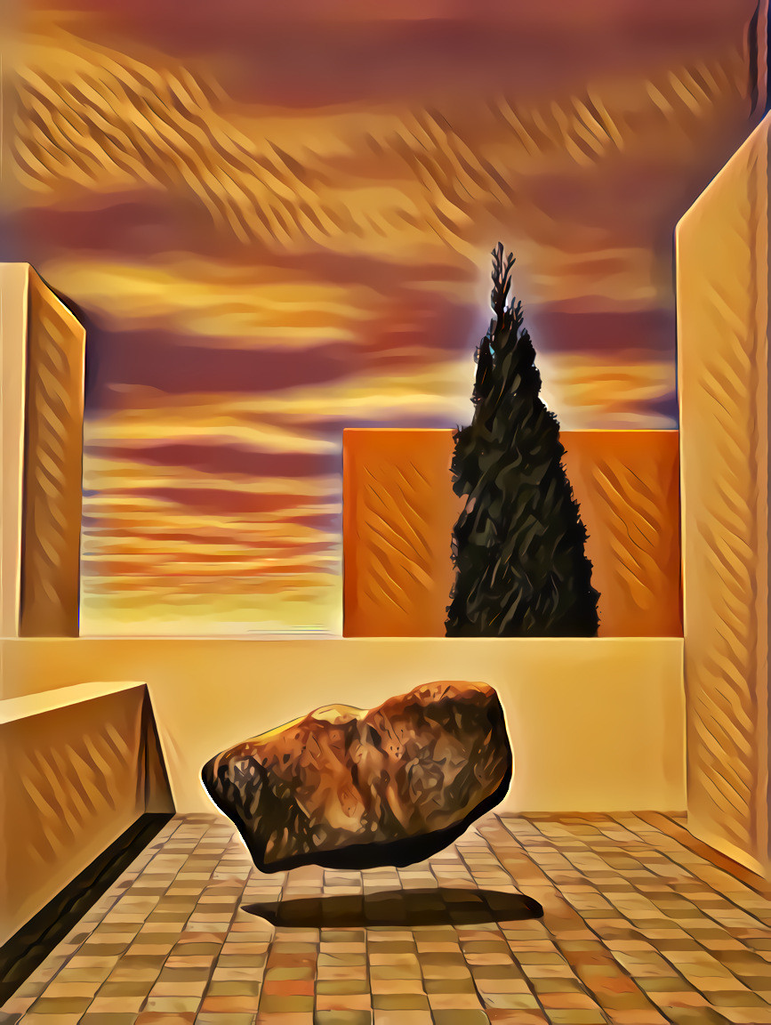 Chirico's Rock