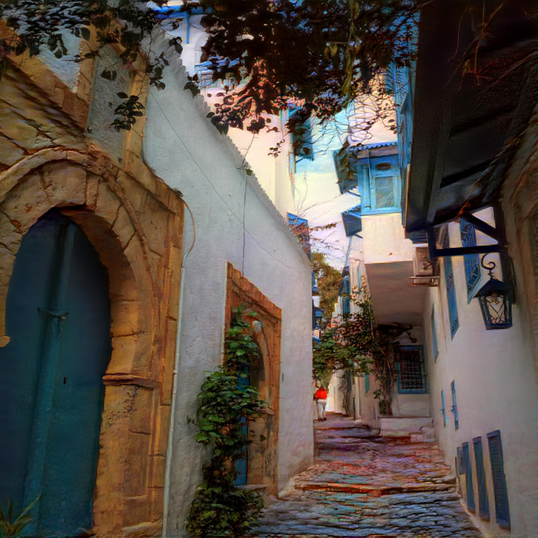 Sidi bou Montée lumière