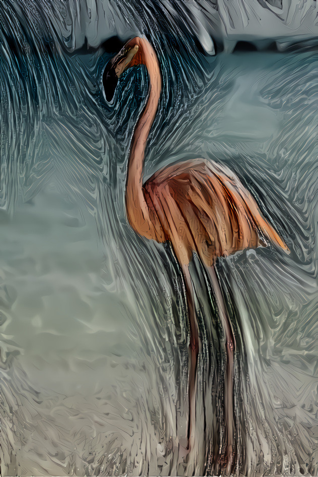 Fractal Flamingo