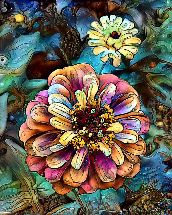 Zinnia - photographer Deb Berk