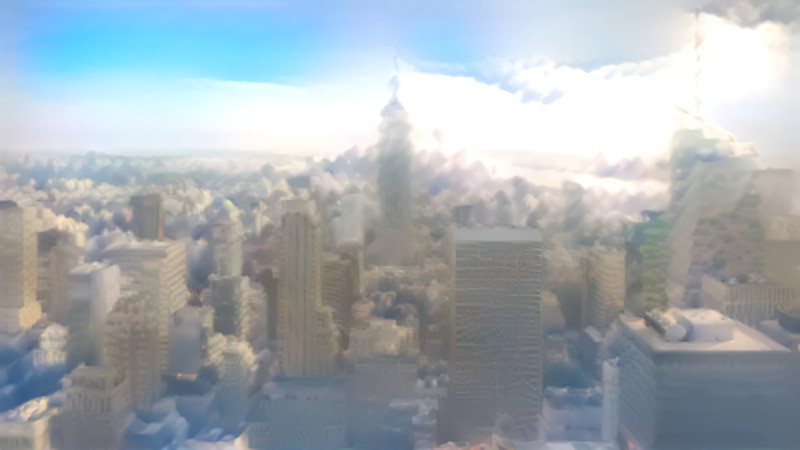 City clouds