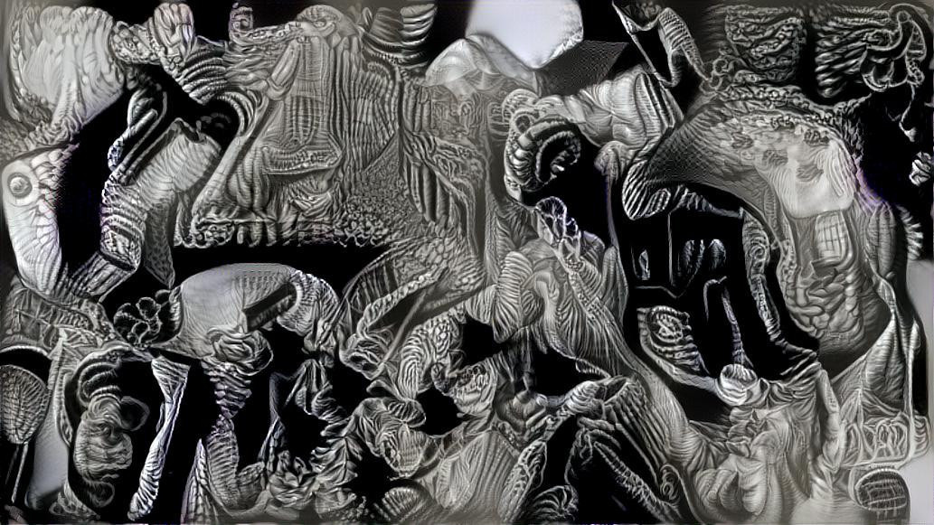 What happens when you spoil Escher with Haeckel - something to rival with Giger