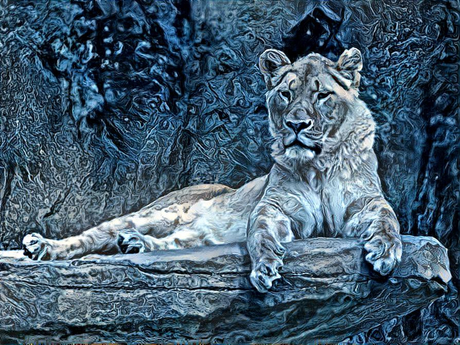 Blue Lioness