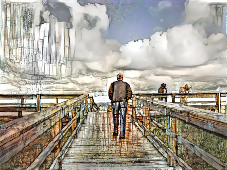 Boardwalk at Grand Marais, MI