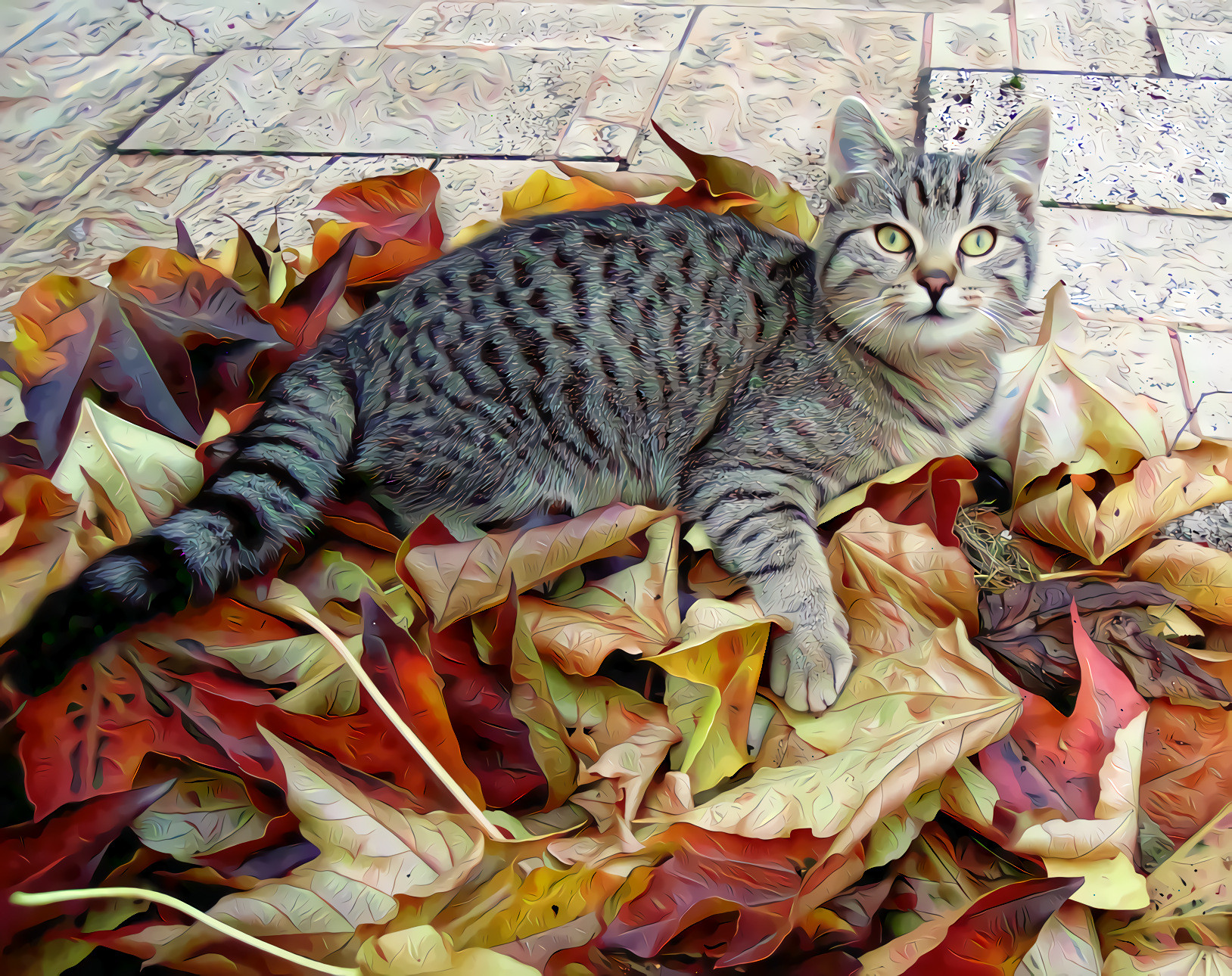 These are MY Leaves!