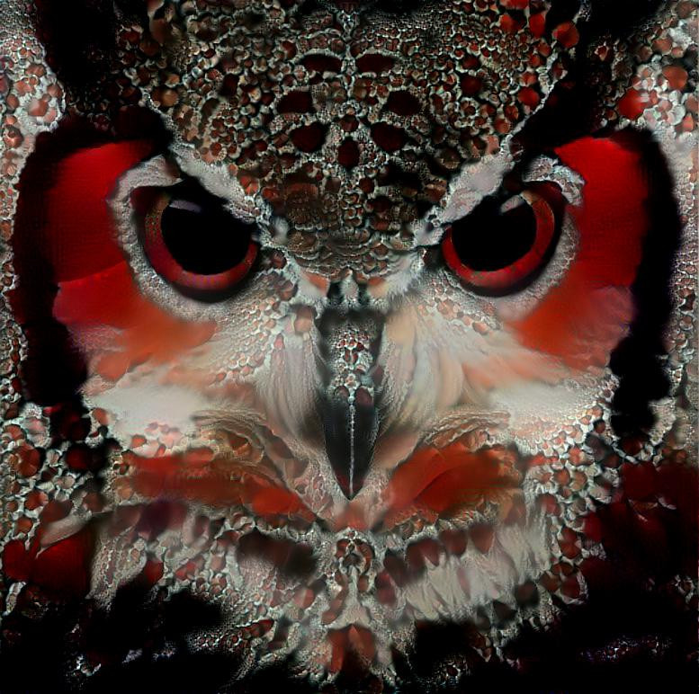 Fractal owl