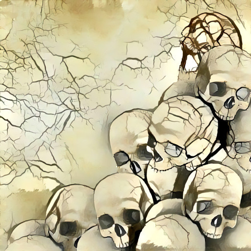 Pile of skulls