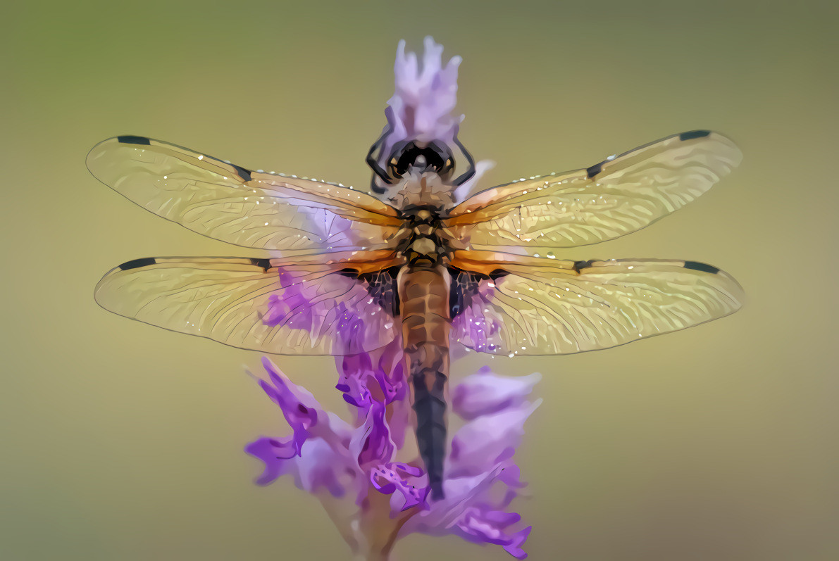 Four Patch Dragonfly