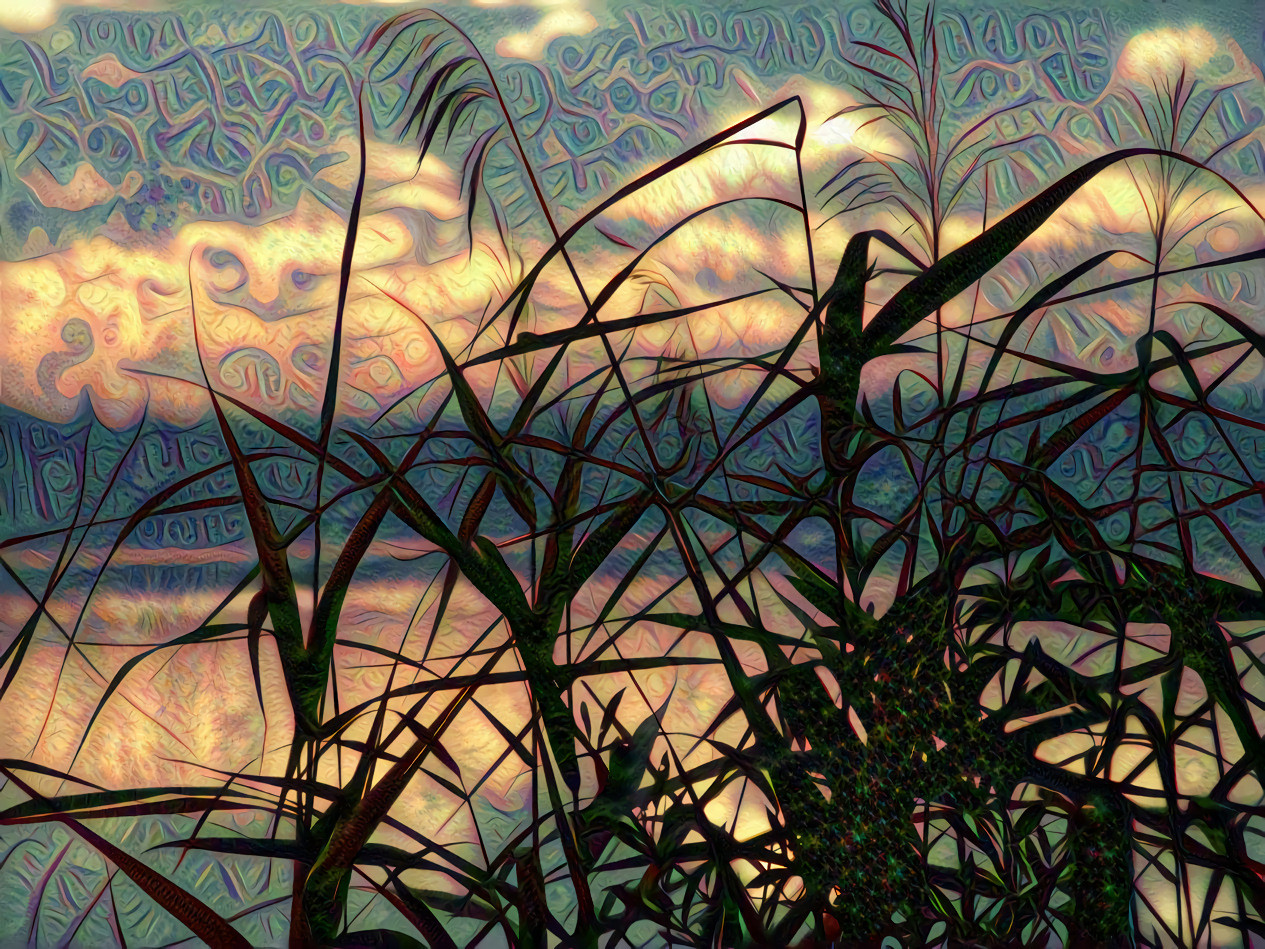 Reeds Along the Shore