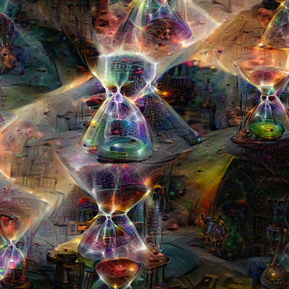 "The alchemy of time" - (from "Archeology of mind's morphic fields" series - 06)