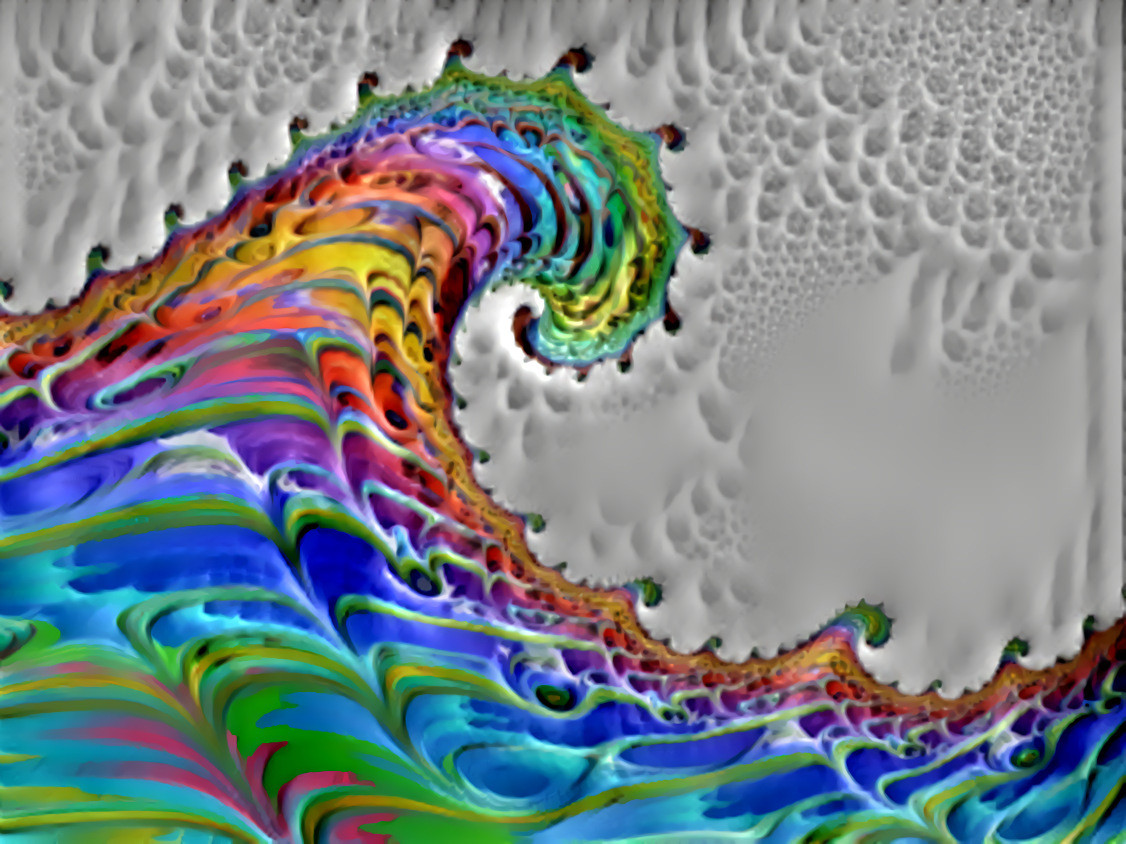 Merging Fractals