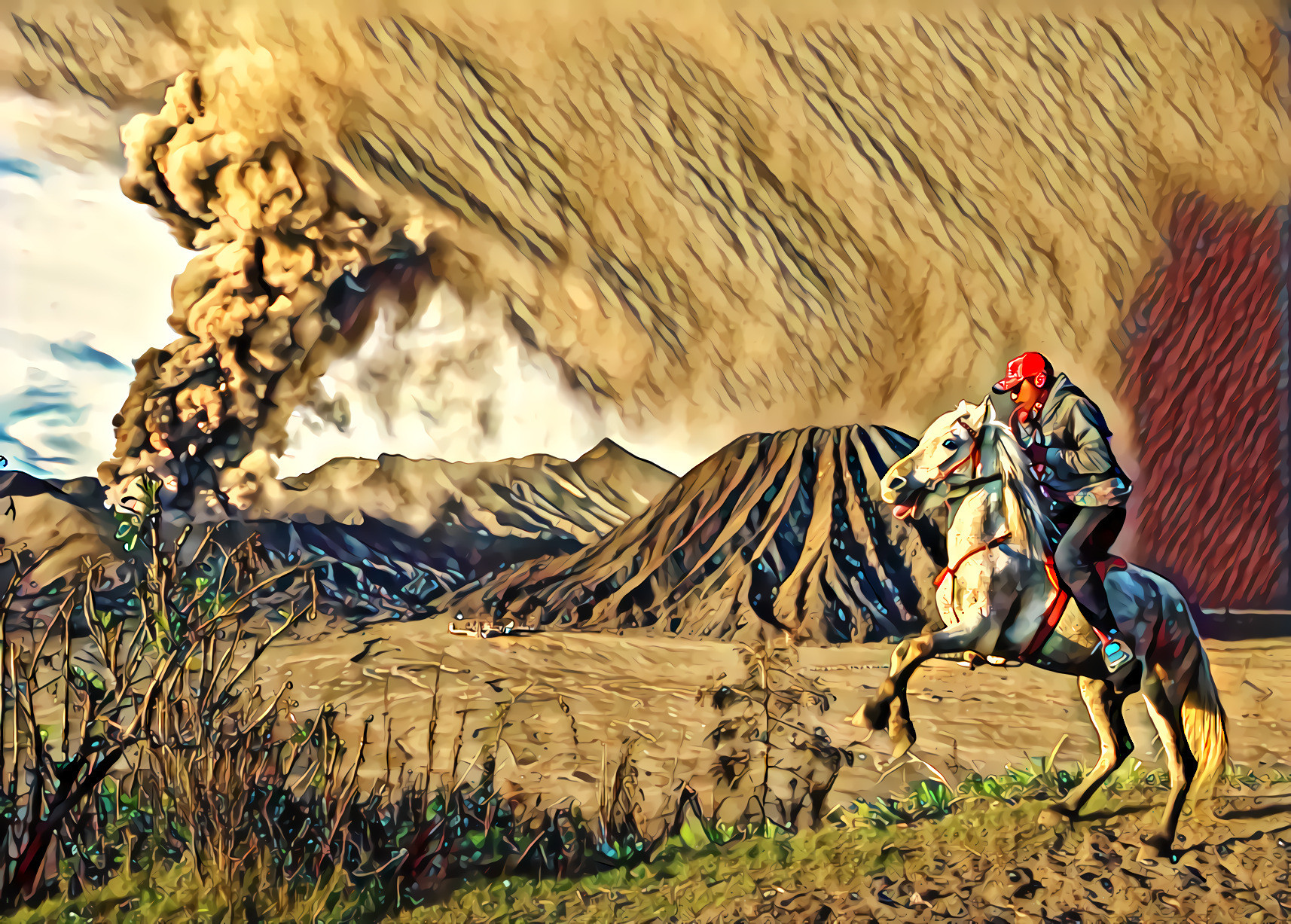 Mt. Bromo © Reynold Devantara National Geographic