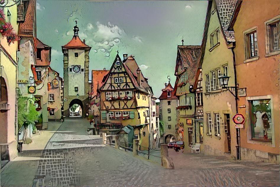 Rothenburg ob der Tauber Comic Book