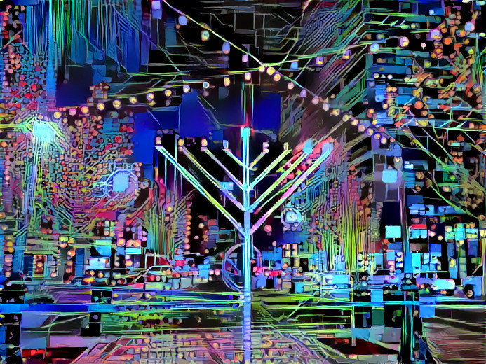 Hannukah in Evanston