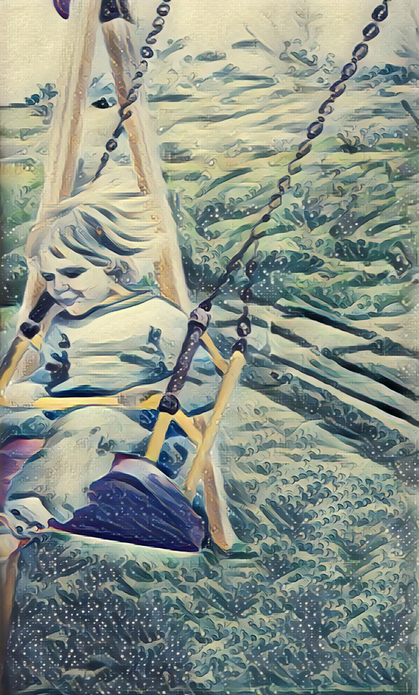 Boy on a Swing