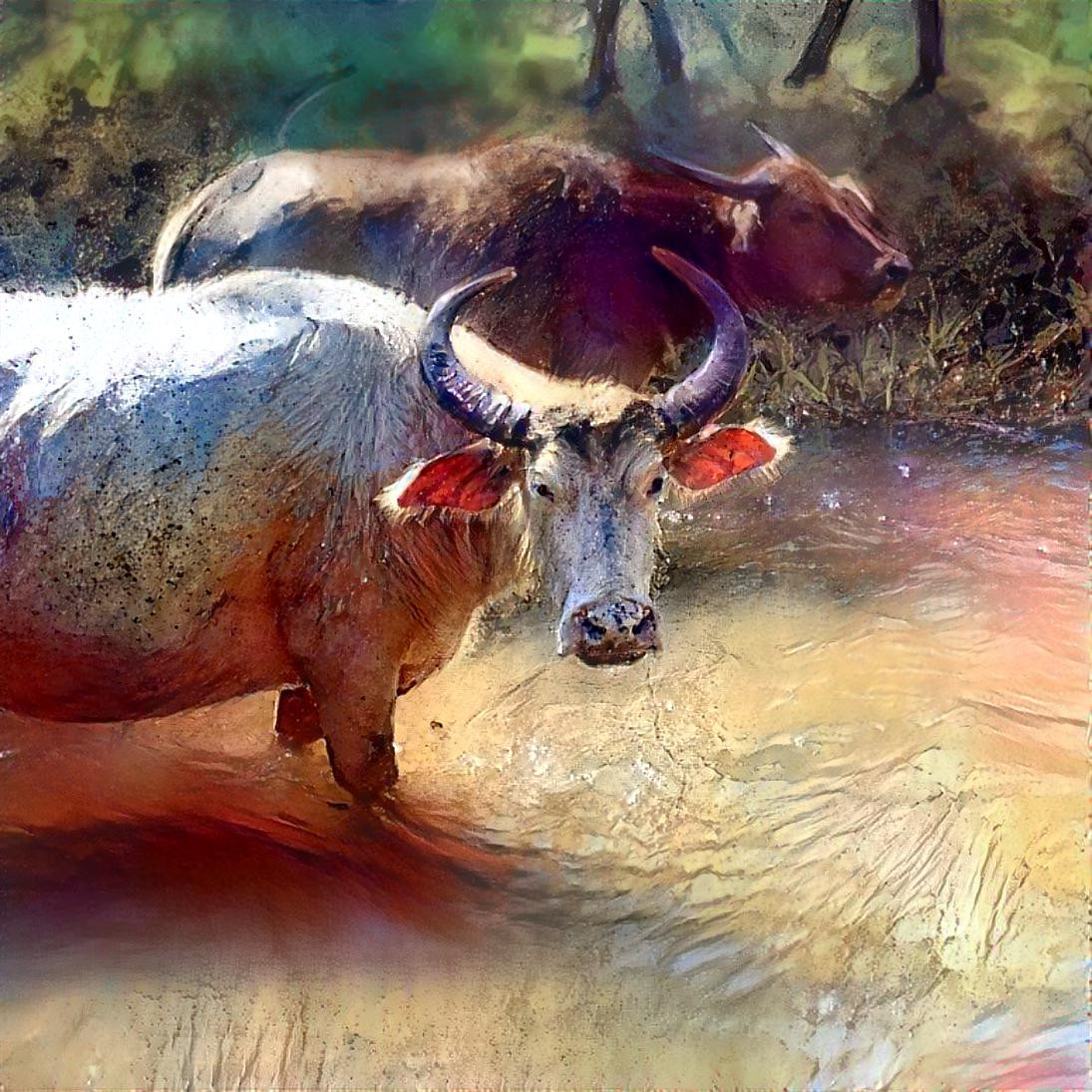 water buffalo