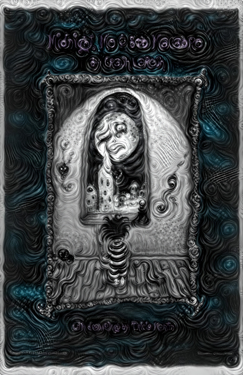 Prayer to the Moon- An illustration I did for the book "Midnight, Me & Bob Macabre".