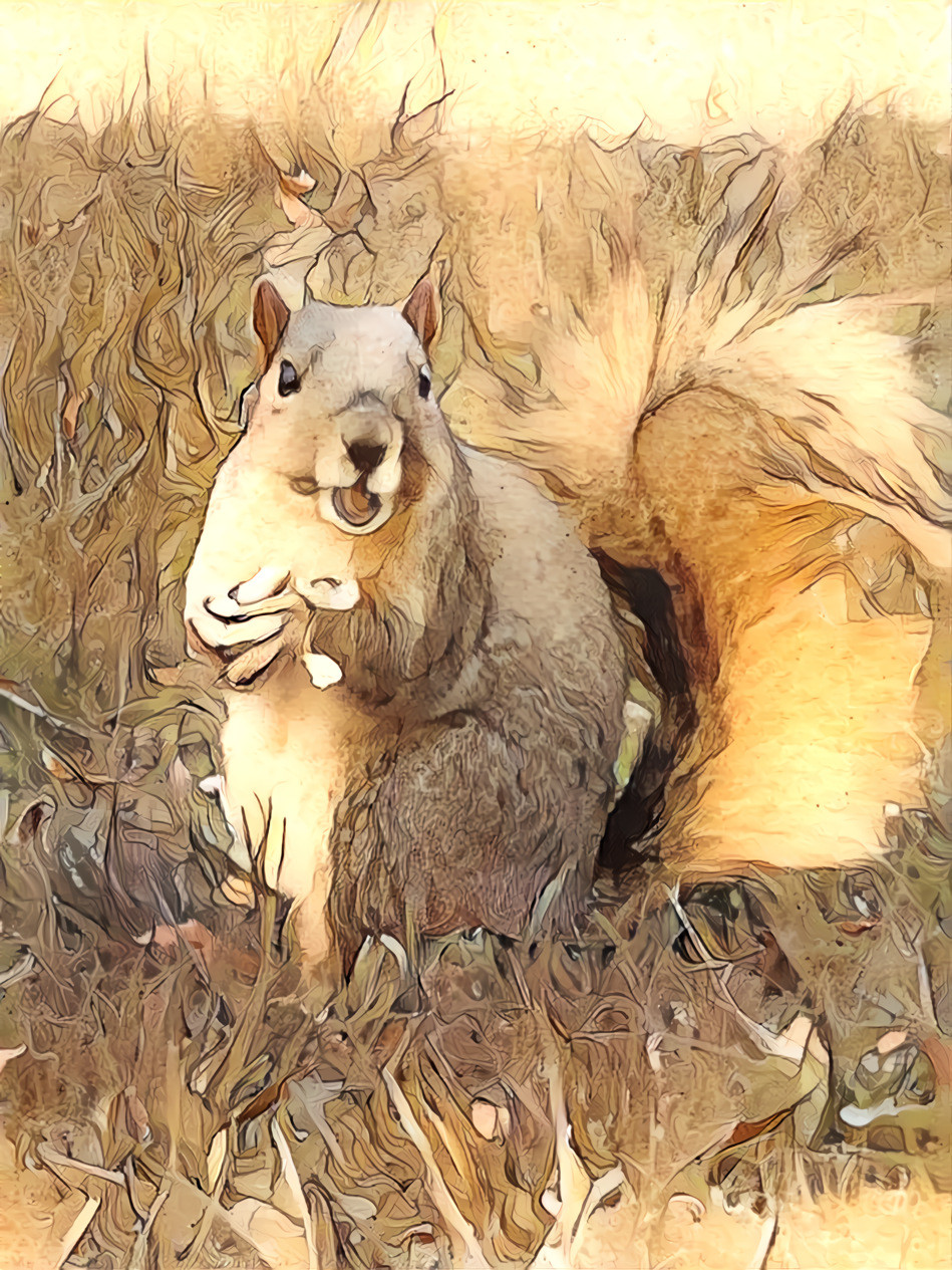 My Squirrel Friend 