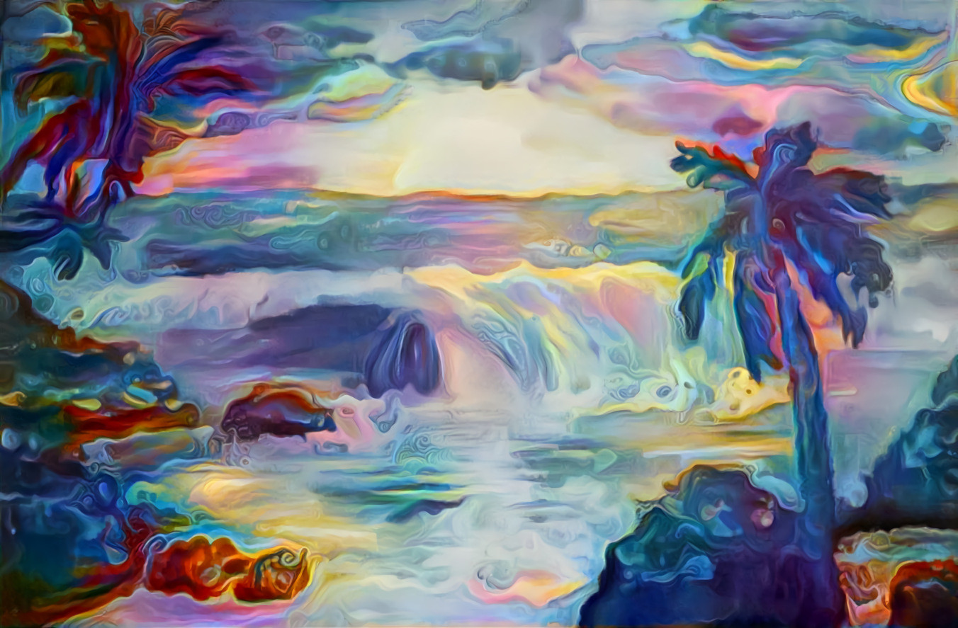 Iridescent Beachscape