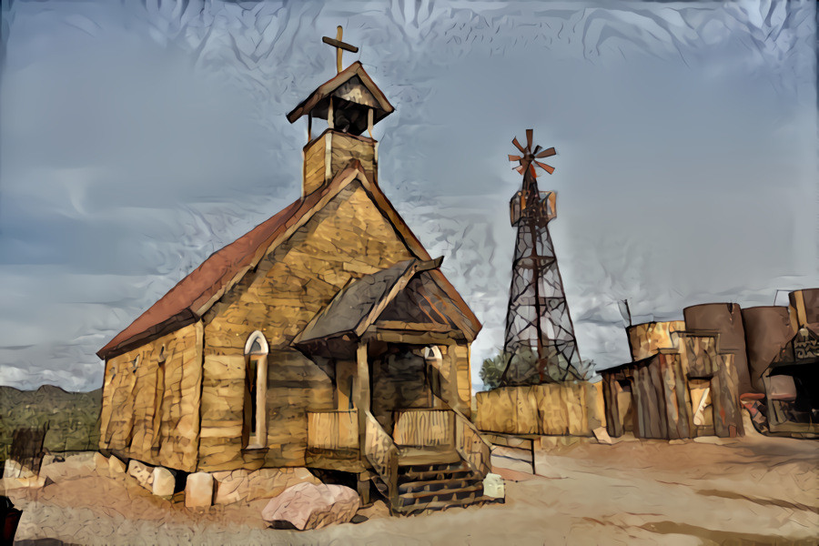 Gold Field Ghost Town Church