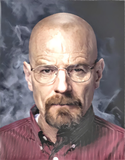 Deep Dream: Walter White (Ver.2)