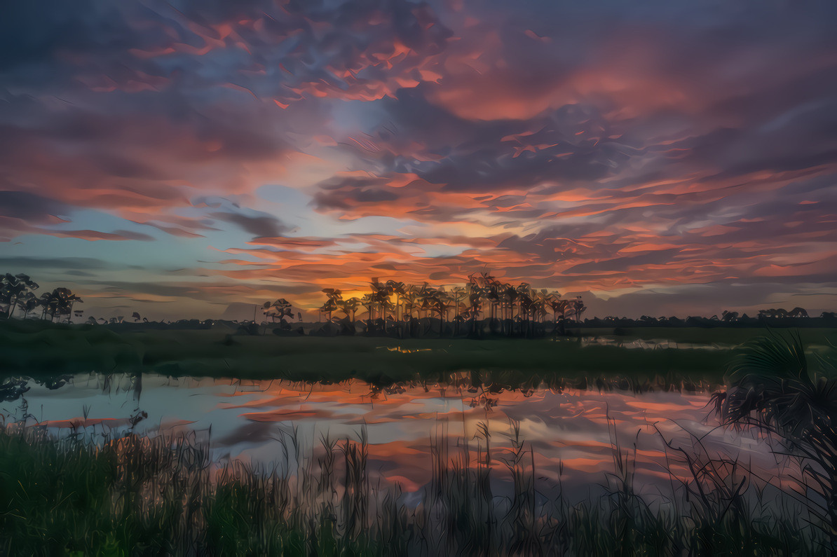 Sunrise at the Pond