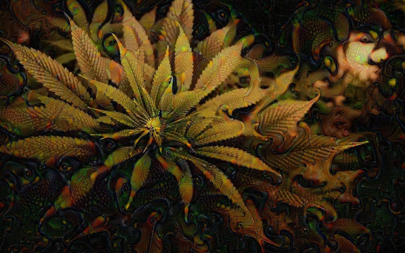 Deep Dream: Cannabis 3