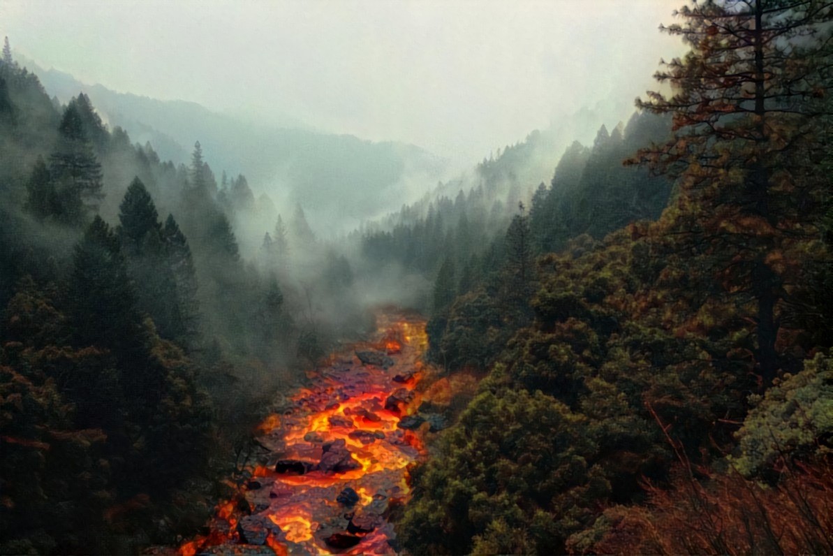 lava river