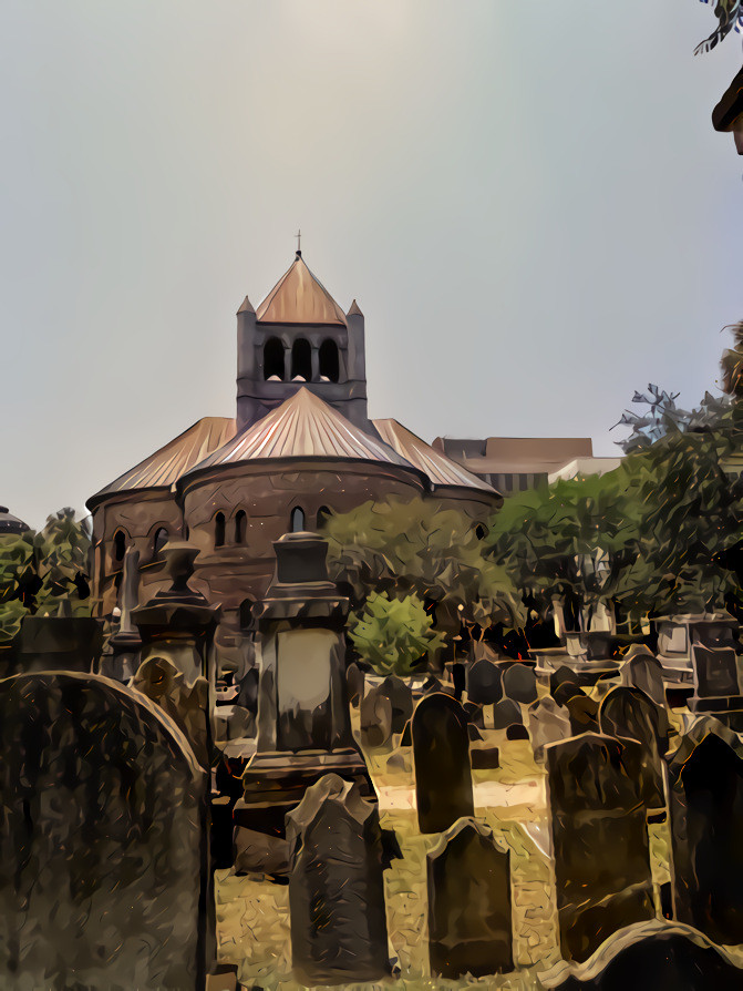 Charleston Circular Church, and Graveyard