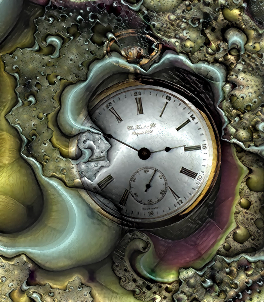 Uhr im Fractal