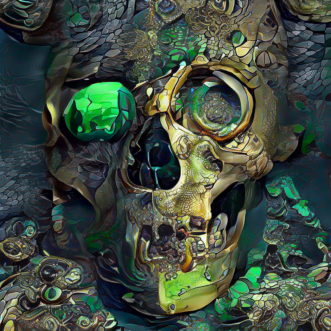 Emerald Skull