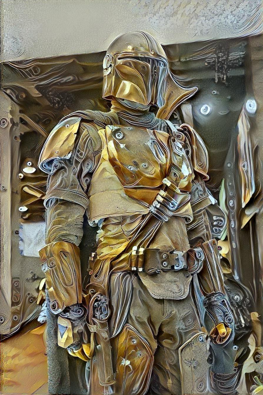 The Golden Mandalorian 