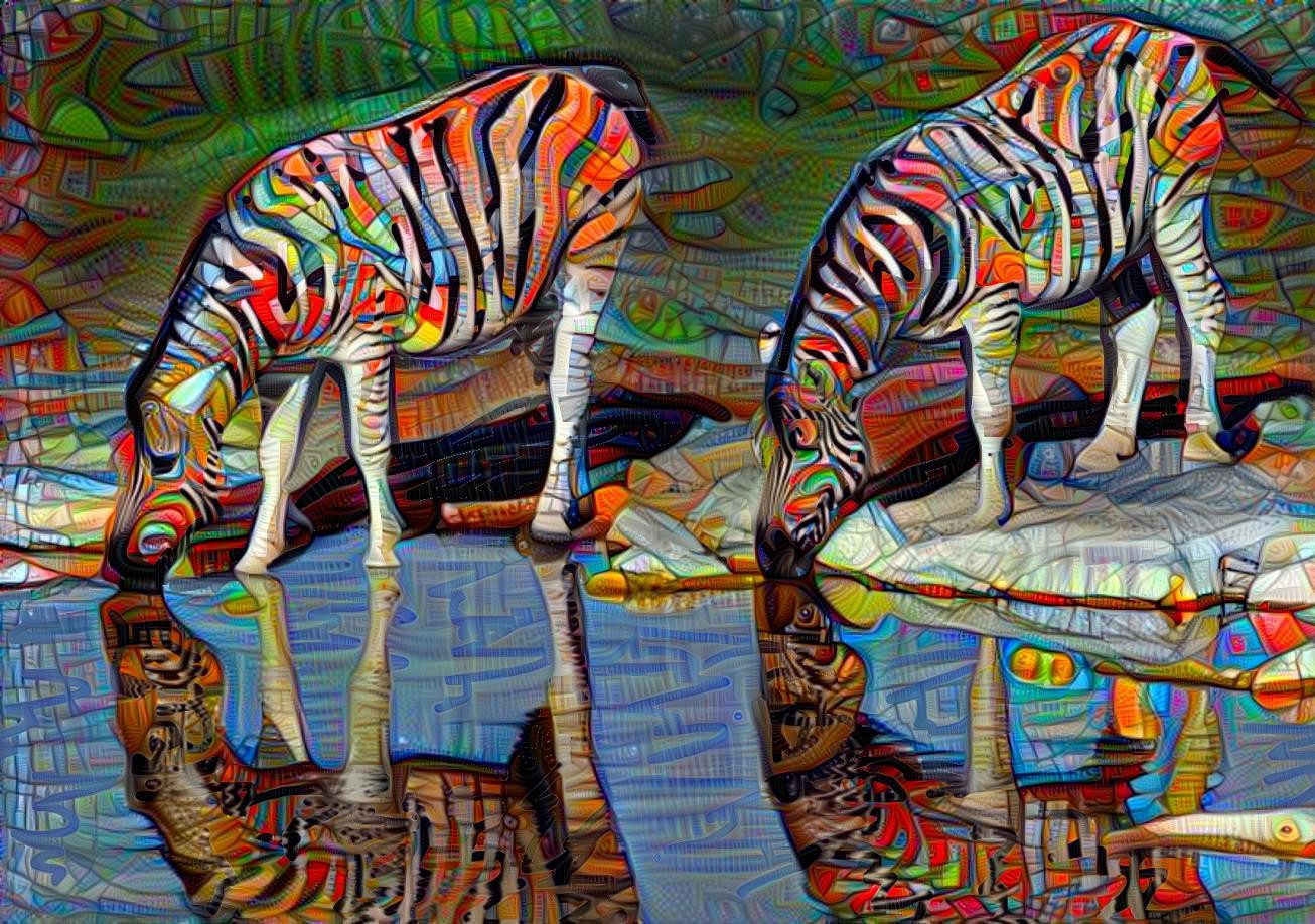 Colorful Zebras