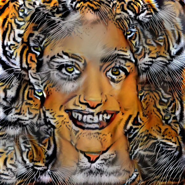 Emmy Rossum, tiger