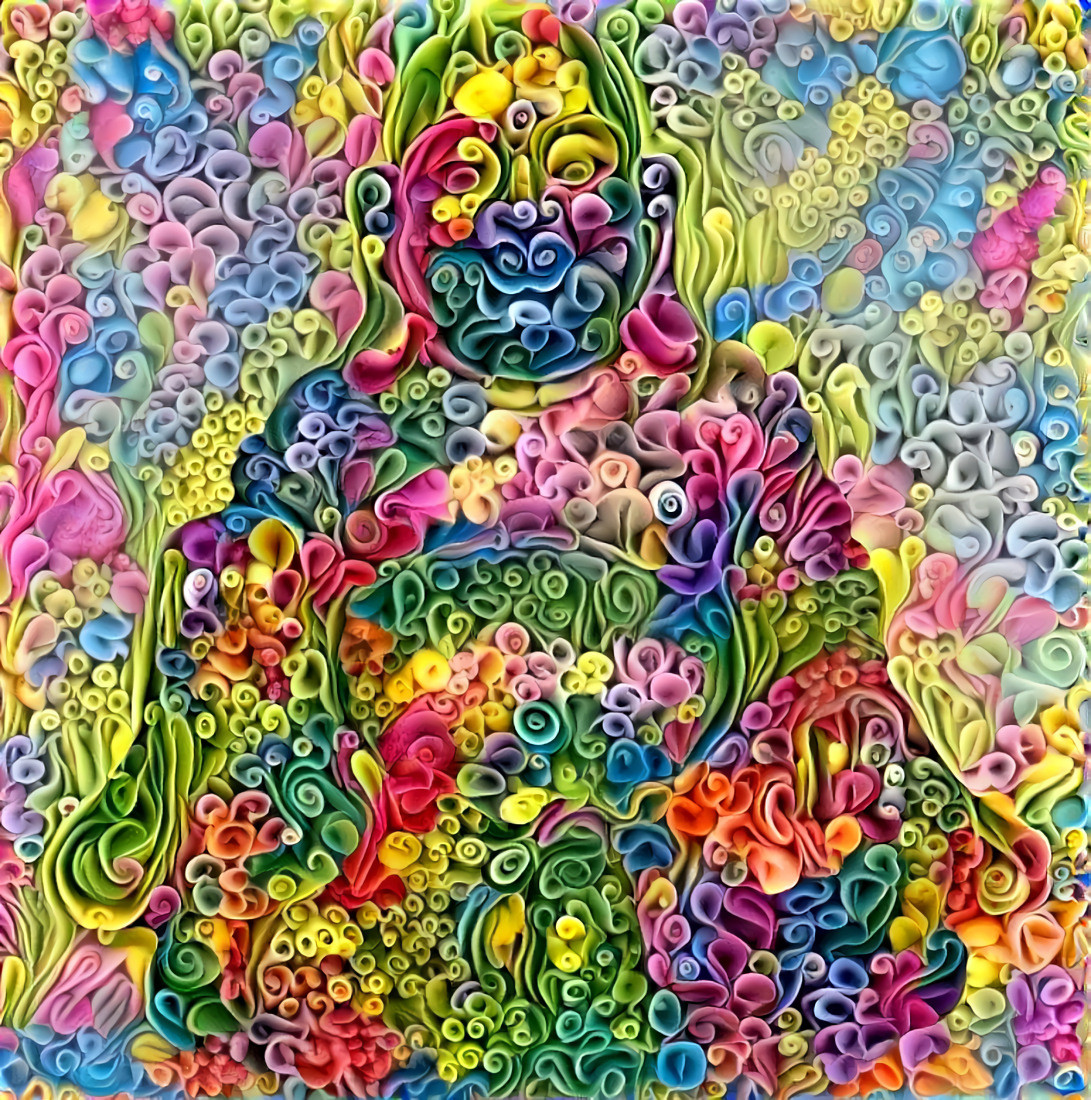 flower buddha