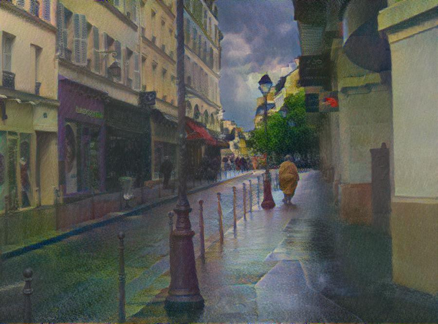 Paris Street Scene