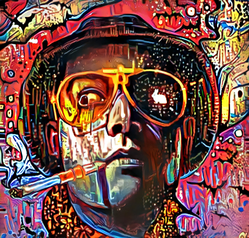 ''Las Vegas neon jungle'' _ source: ''Fear and Loathing in Las Vegas'' movie poster - artwork by Nikita Kaun _ (190910)