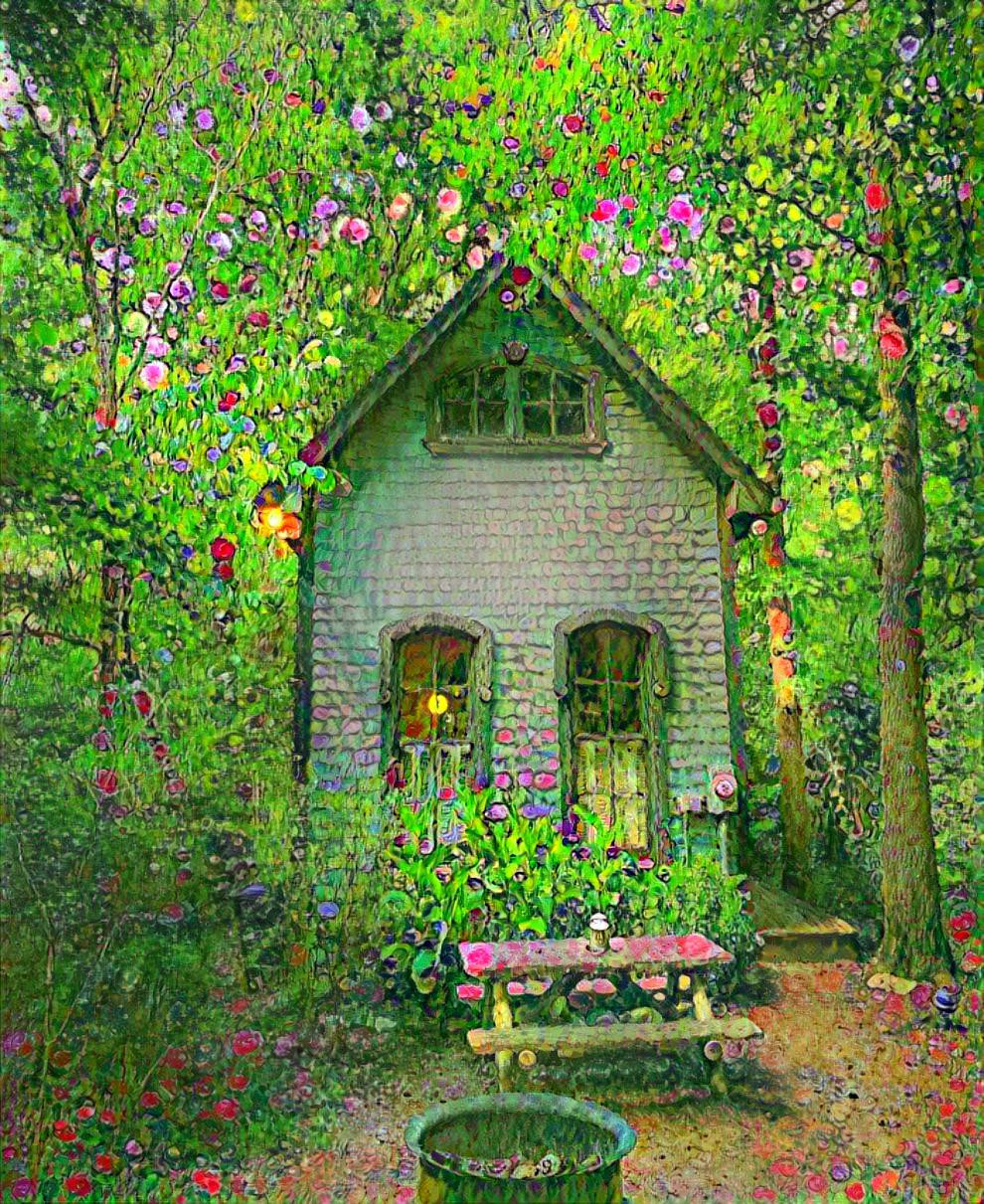 House in the Woods / Gustav Klimt