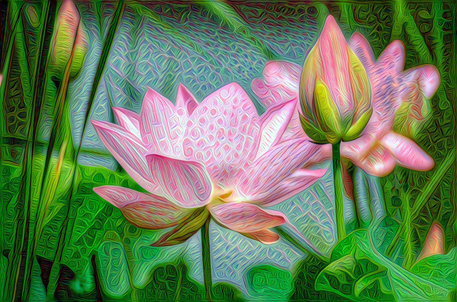 Pink Waterlily