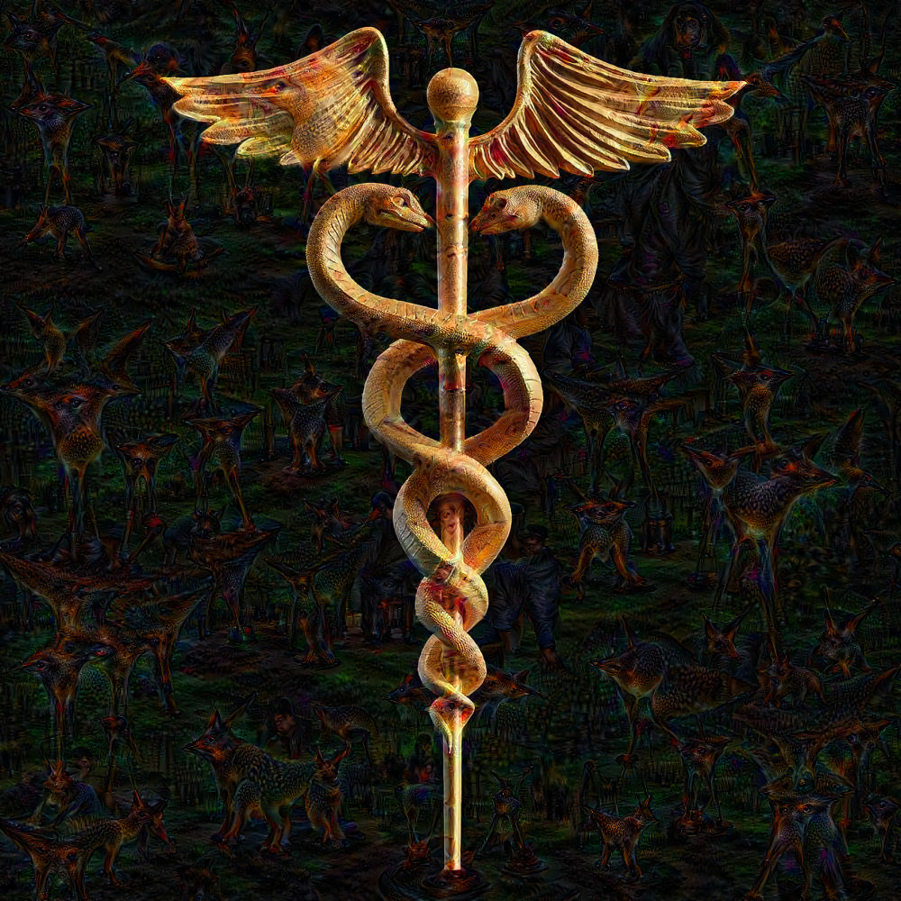 The Crucifixion In The Caduceus