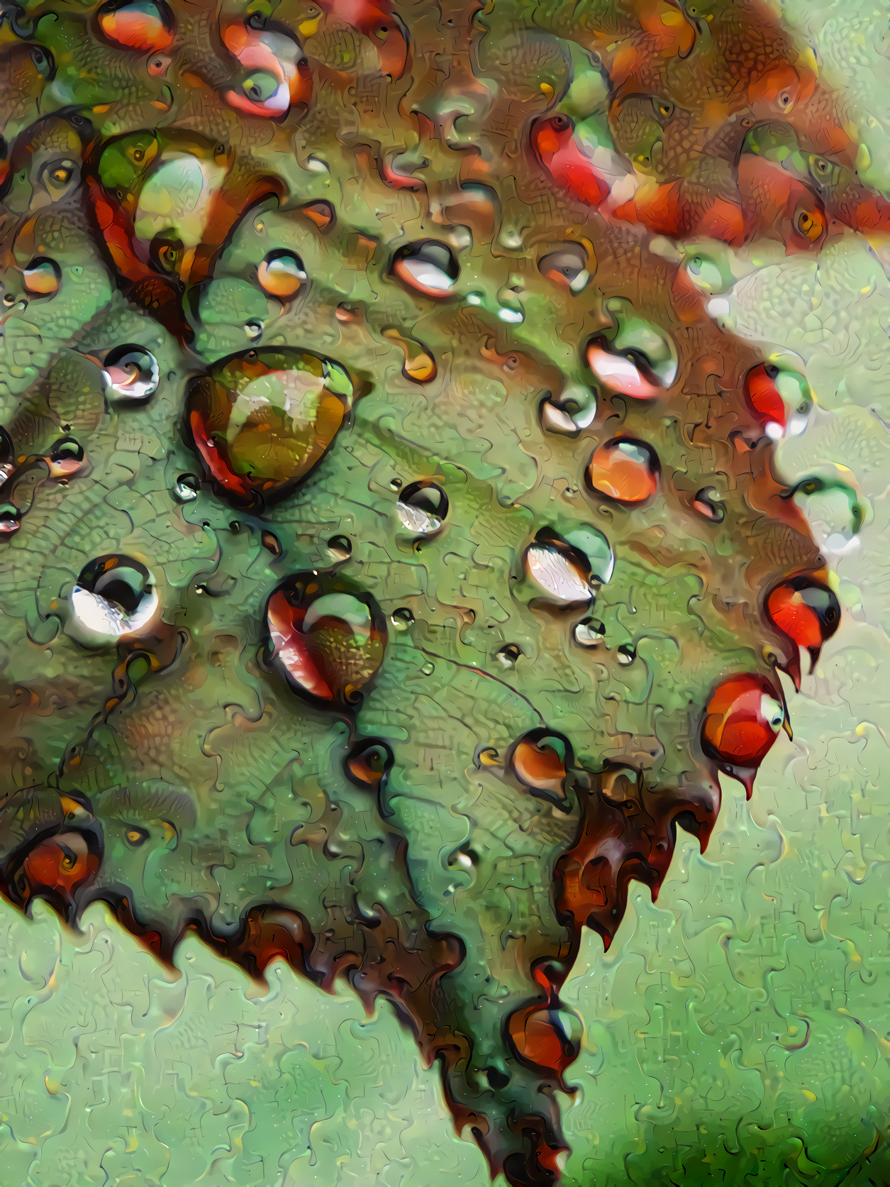 Autumn Dewdrops