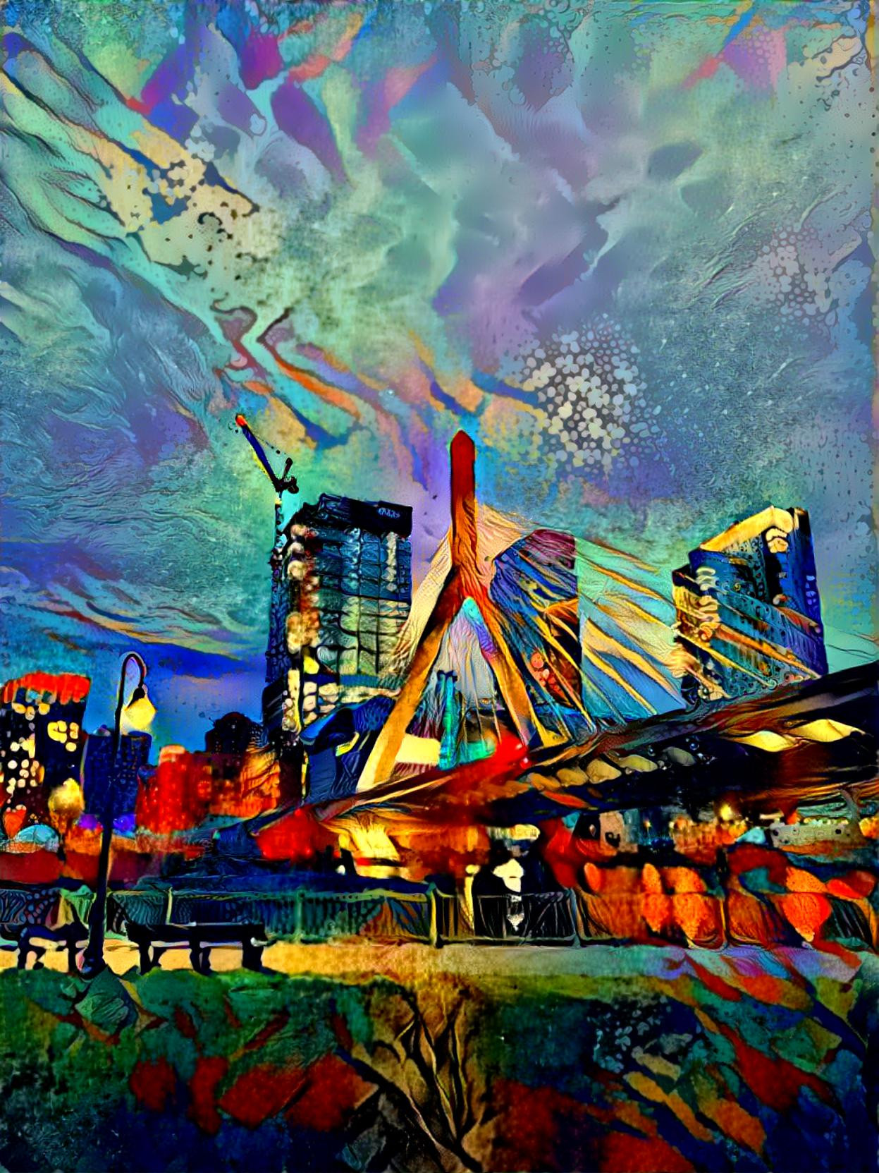 Dreamy Zakim Bridge