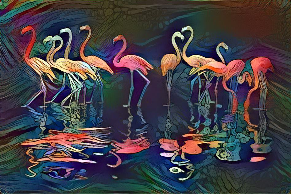 Flamingoes