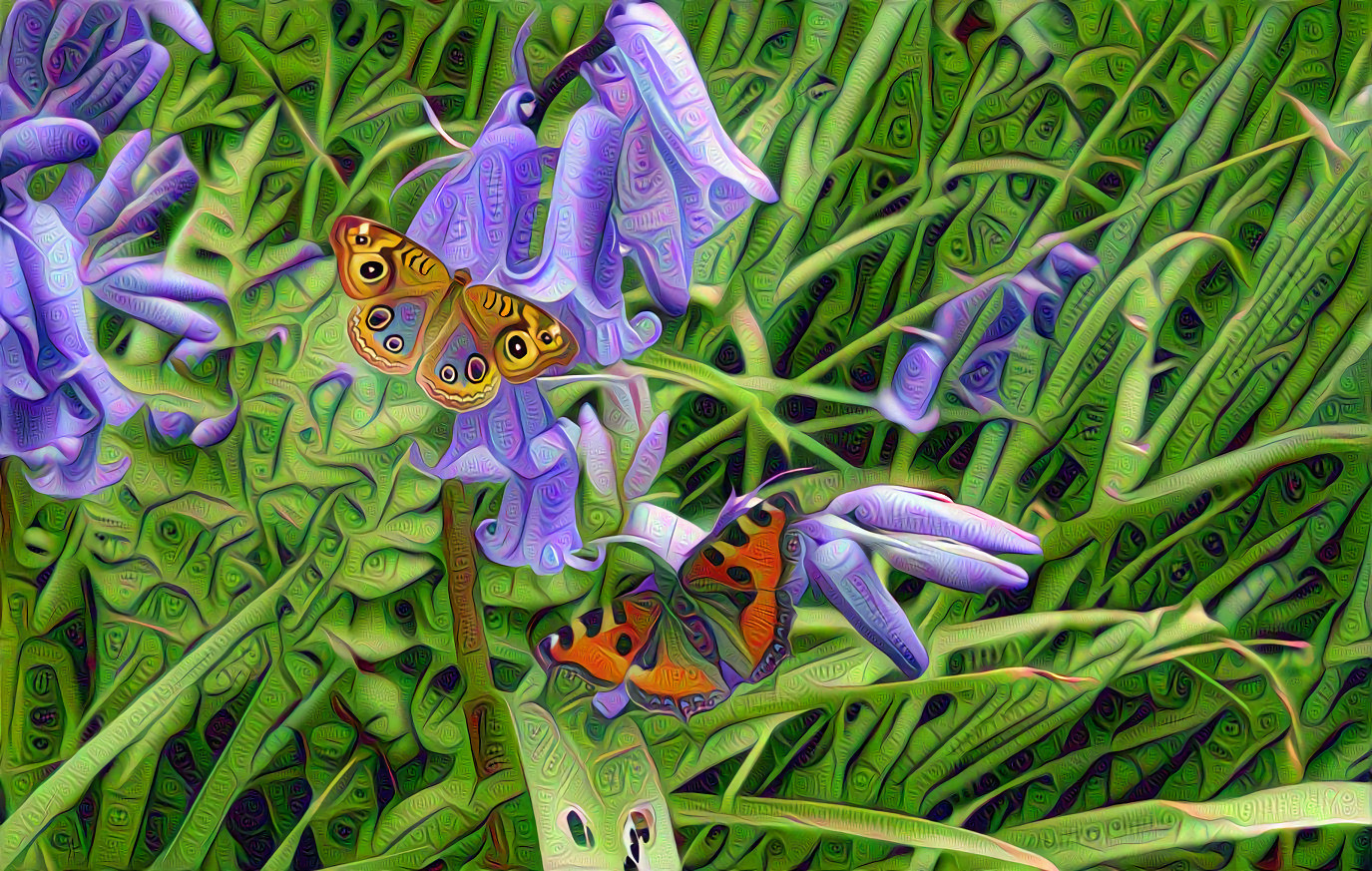 Bluebells and Butterflies