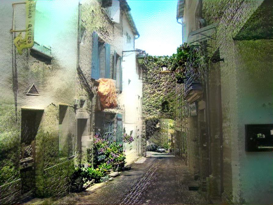 Street, Olargues, France