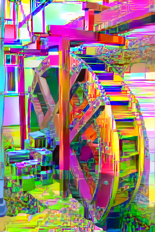 Water wheel 2 glitch art 15