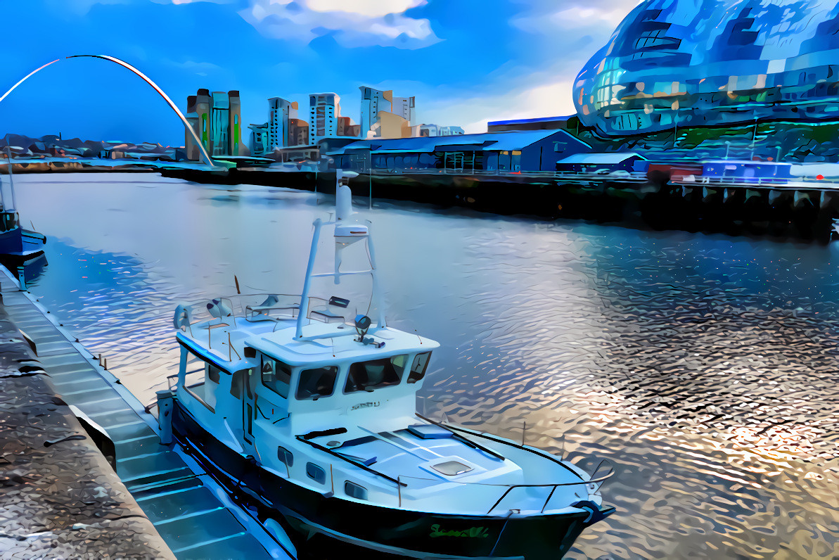 River boat at Newcastle