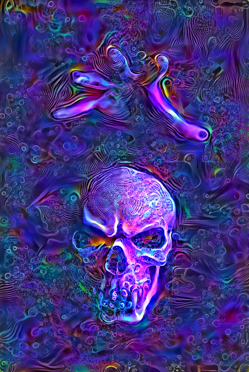 Galexy skull (son's second dream)