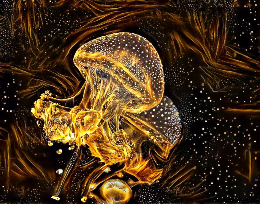 Golden Jellyfish