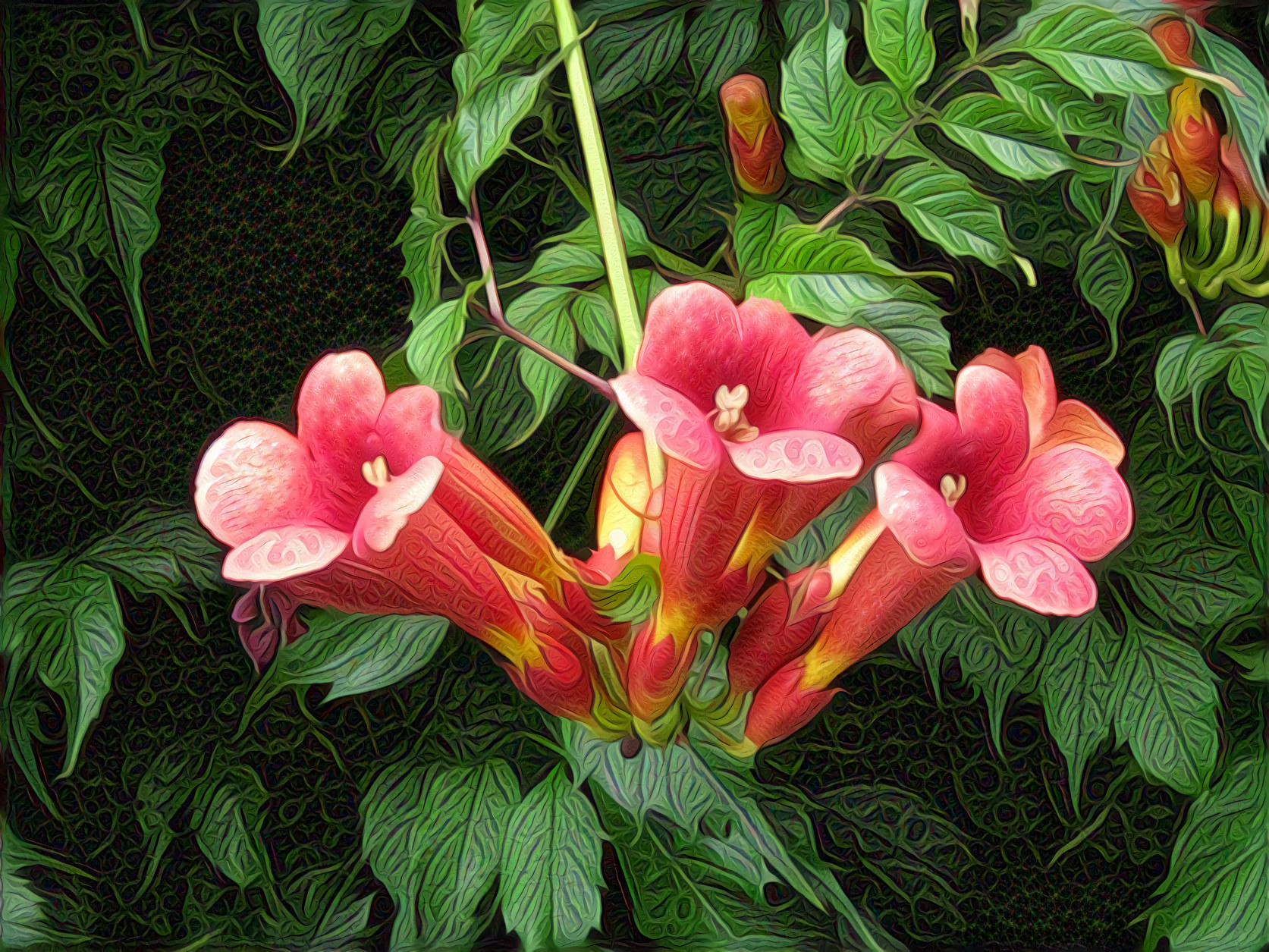 Bengal Trumpet Vine